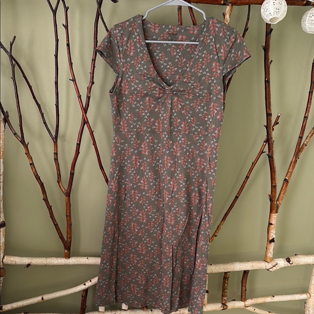 Toad and Company- Floral Green Dress